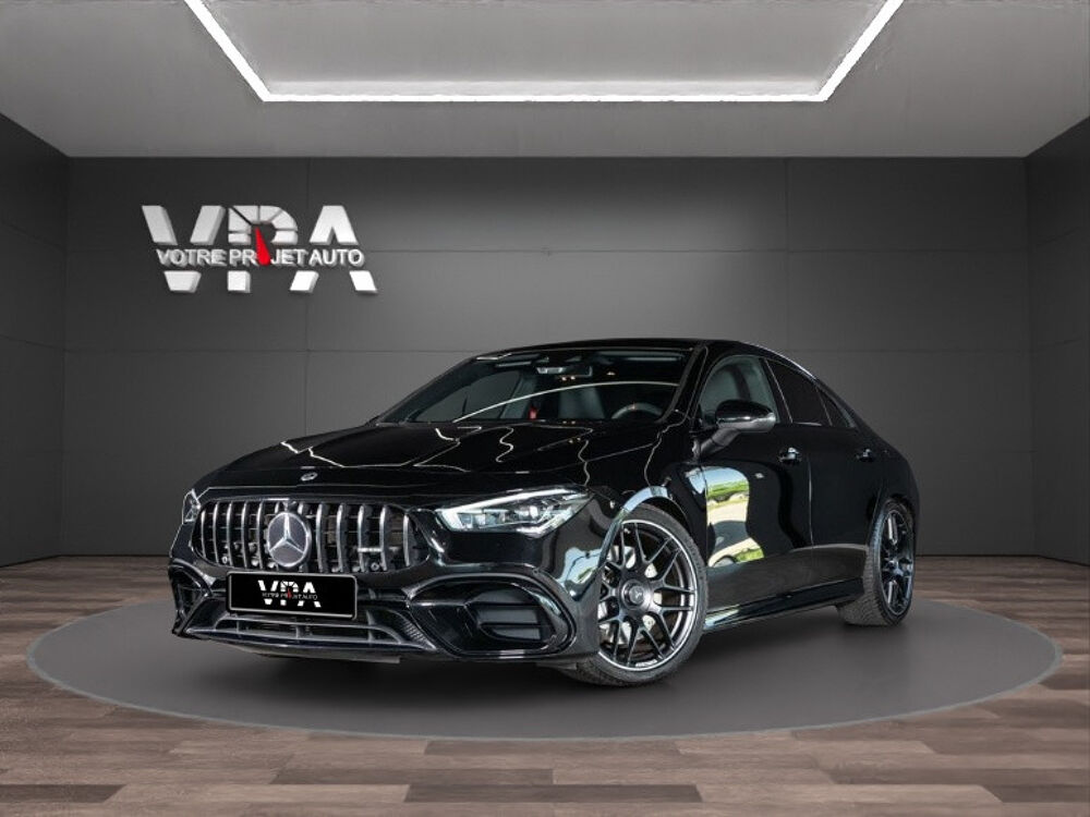 Classe CLA Mercedes-Benz AMG CLA 45 &middot; 2.0T 387 ch &middot; 4MATIC &middot; Automatiqu 2021 occasion 33320 Eysines