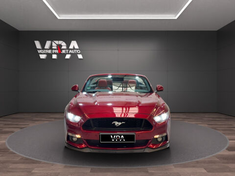 Mustang GT Cabriolet 5.0 V8 421 ch | Cuir | GPS | Si&egrave;ges chauffants 2017 occasion 33320 Eysines