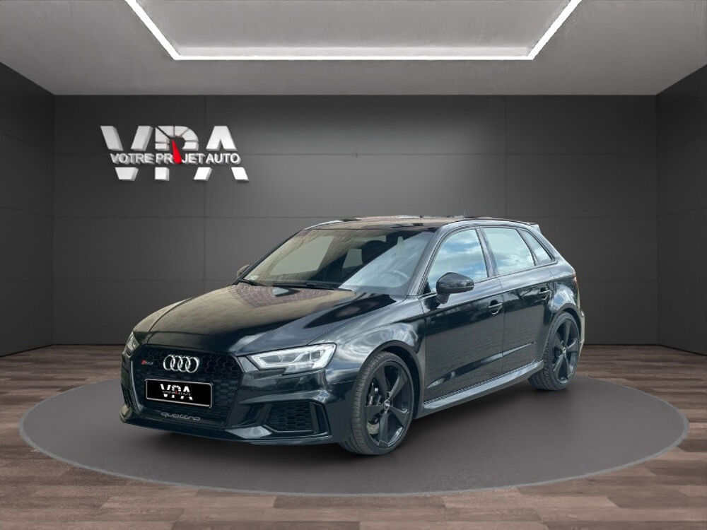 RS3 Sportback 2.5 TFSI Quattro 400ch S tronic � Sieges chauffant 2019 occasion 33320 Eysines