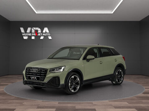 Audi Q2 35 TFSI S line 150 ch – S tronic 7 rapports – Vert Pomme m&eacute;t 2023 occasion Eysines 33320