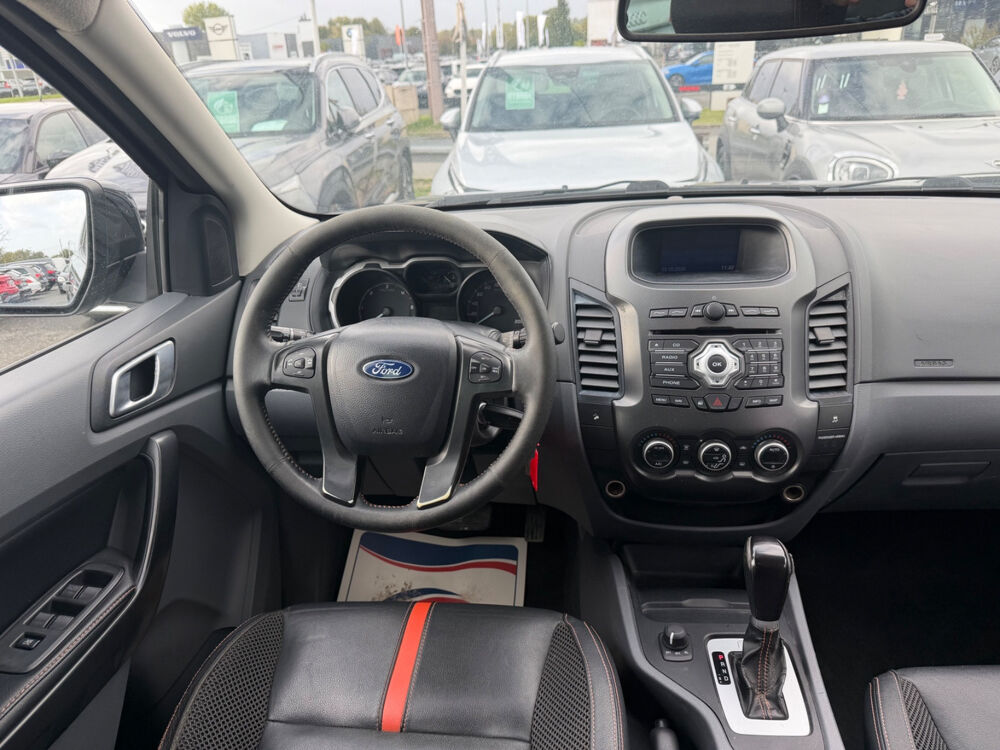 Ranger 3.2 TDCi 200ch Double Cabine Wildtrak 4x4 BVA sieges chauff 2013 occasion 24750 Tr&eacute;lissac