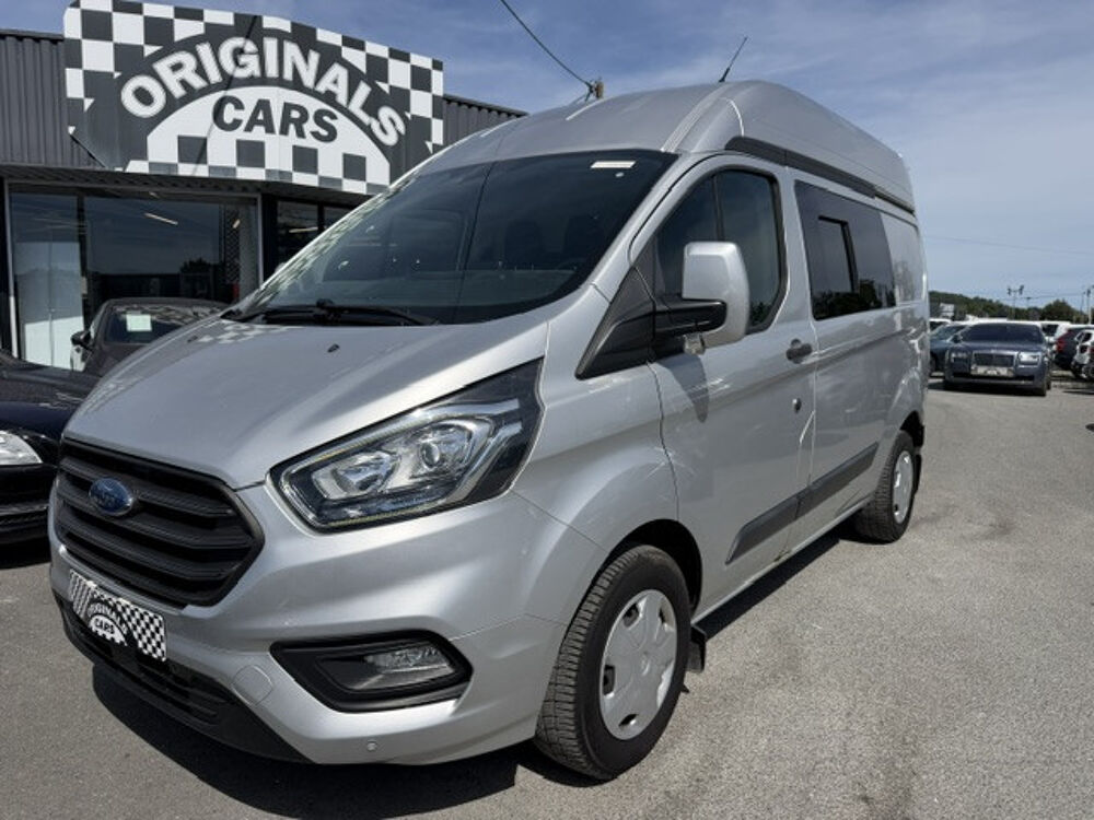 Transit Custom FORD TRANSIT CUSTOM L1 H2 VITRES LAT&Eacute;RALES GRIS METAL GPS T 2020 occasion 24750 Tr&eacute;lissac