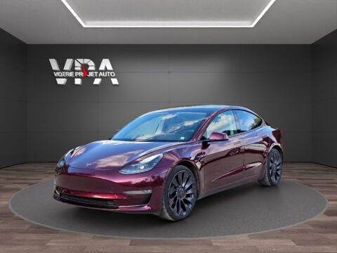 Tesla Model 3 Performance Dual Motor AWD 513 ch • Pompe &agrave; chaleur • Si&egrave;ges 2022 occasion Eysines 33320