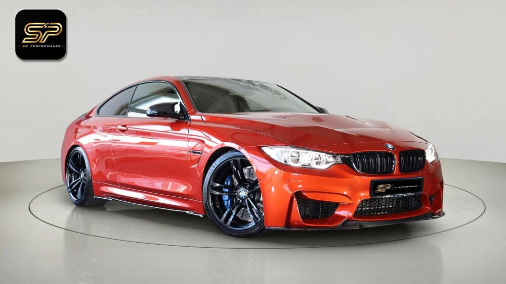 M4 F82 * 3.0 BITURBO 431 CH * DKG7 * ORANGE SAKHIR * SUSPENSION 2015 occasion 33150 Cenon