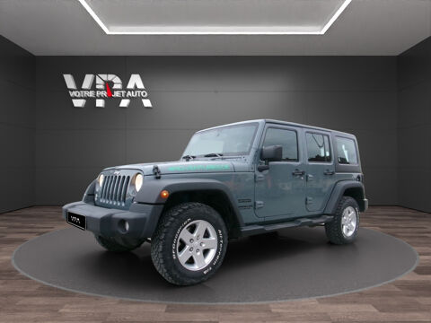 Jeep Wrangler Unlimited Sport | 2.8 CRD | 200 ch | Boîte Auto | 4x4 2015 occasion Eysines 33320