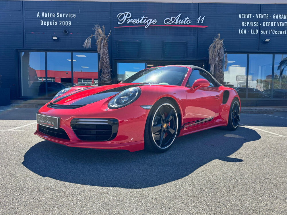 911 Turbo Cabriolet PDK Techart 600 CV 2017 occasion 11100 Narbonne