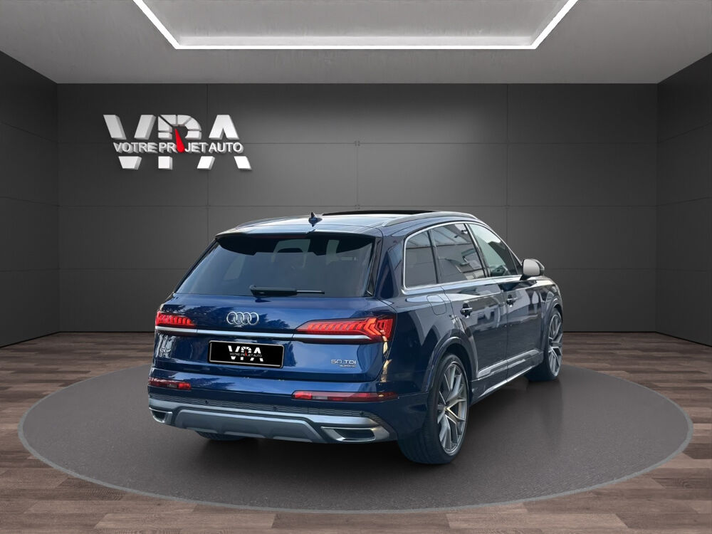 Q7 50 TDI S-LINE 286ch - Toit Ouvrant - Si&egrave;ges Chauffants - Ca 2020 occasion 33320 Eysines