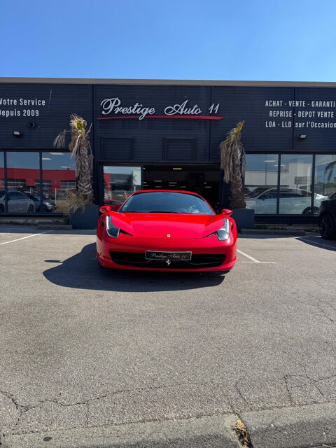 458 V8 F1 570 CV Italia Rare Carbon Led Moteur Entretien Rig 2011 occasion 11100 Narbonne