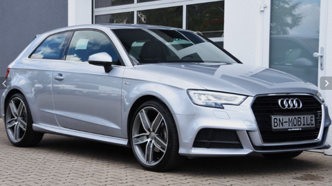 Audi A3 SPORTBACK S-LINE +JANTES 19 POUCES + NAVI + CUIR +LED 2017 occasion Eysines 33320