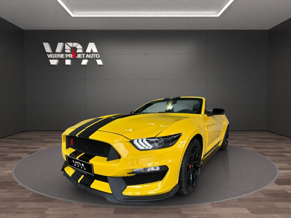 Mustang Cabriolet 5.0 V8 GT &middot; 450ch &middot; SHELBY GT &middot; Bo&icirc;te auto &middot; Cuir 2017 occasion 33320 Eysines