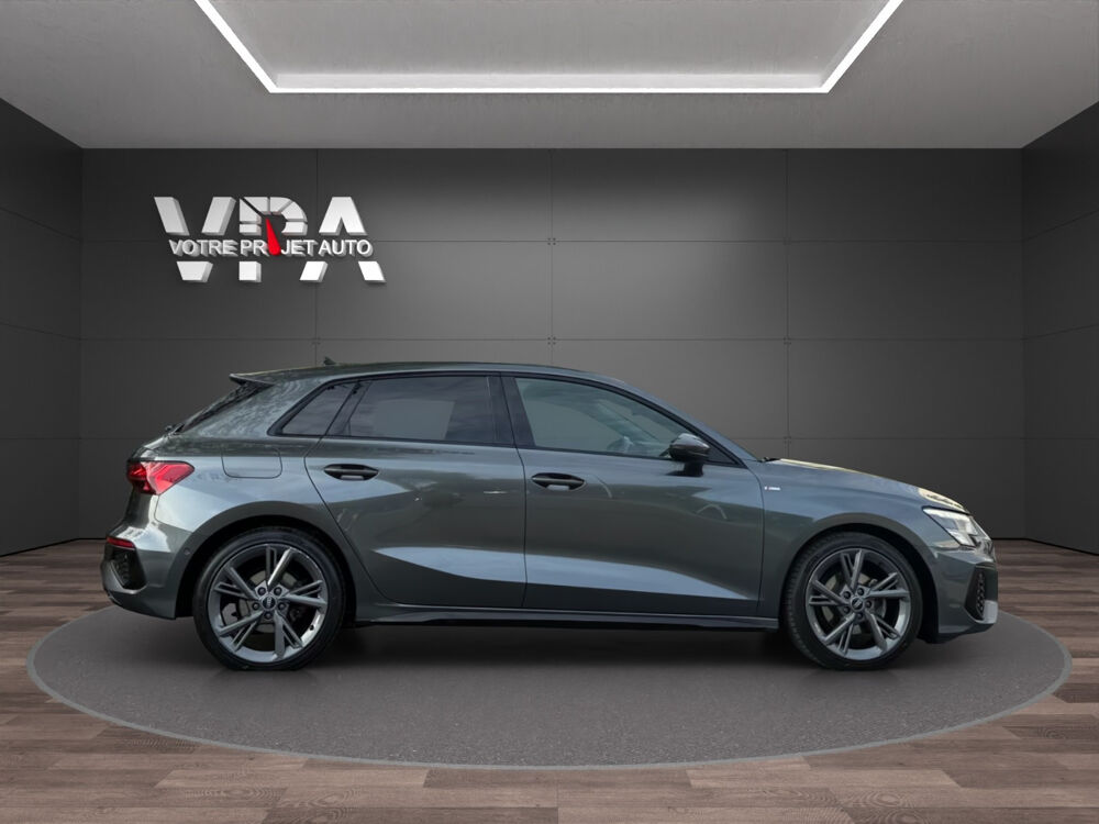 A3 35 TDI 150ch S Line Ext - ACC - Si&egrave;ges chauffants - Carplay/ 2022 occasion 33320 Eysines