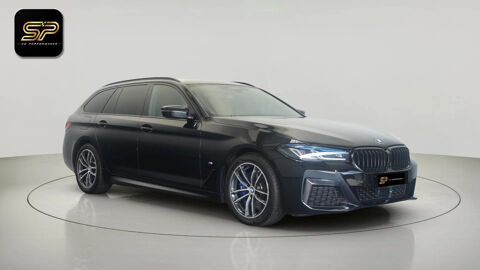 BMW S&eacute;rie 5 530E TOURING M SPORT * 292 CH * LASER * HUD * ACC * CARPLAY 2021 occasion Cenon 33150