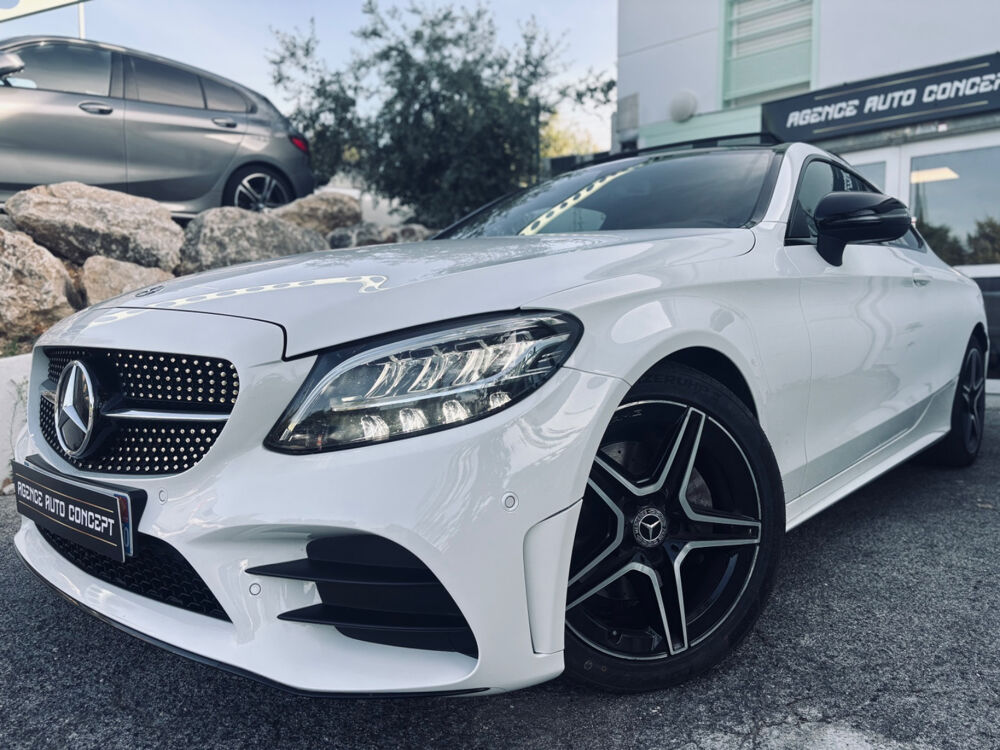 Classe C COUPE C 220D 2.0L 194CH AMG LINE + 2EME MAIN + TOIT OUVRANT 2019 occasion 83500 La Seyne-sur-Mer