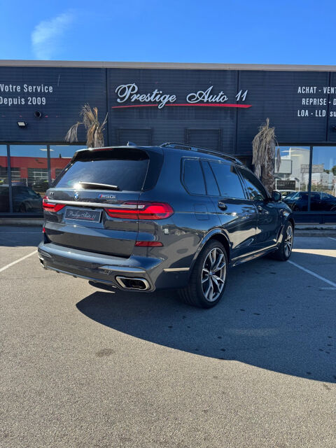 X7 xDrive M50 i M Performance Sport 7 Places Origine France CO2 2022 occasion 11100 Narbonne