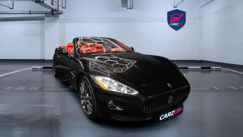 Maserati Grancabrio Ferrari Sport 4.7 V8 Nero Carbonio &eacute;l&eacute;gante 2010 occasion Lyon 69006