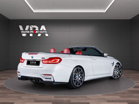 M4 Cabriolet Competition 450 ch DKG • Harman Kardon • HUD • Si&egrave; 2018 occasion 33320 Eysines
