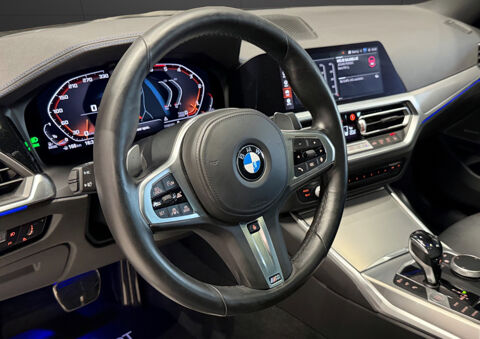 S&eacute;rie 3 M340d xDrive 340 ch • Phares Laser • Toit panoramique • Harm 2021 occasion 33320 Eysines