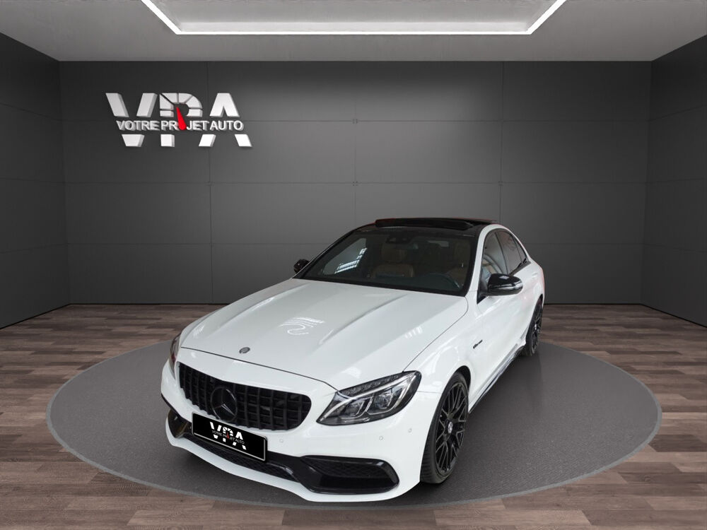 Classe C AMG C63 – 476 ch – Toit pano, Burmester, &Eacute;chappement Perform 2016 occasion 33320 Eysines