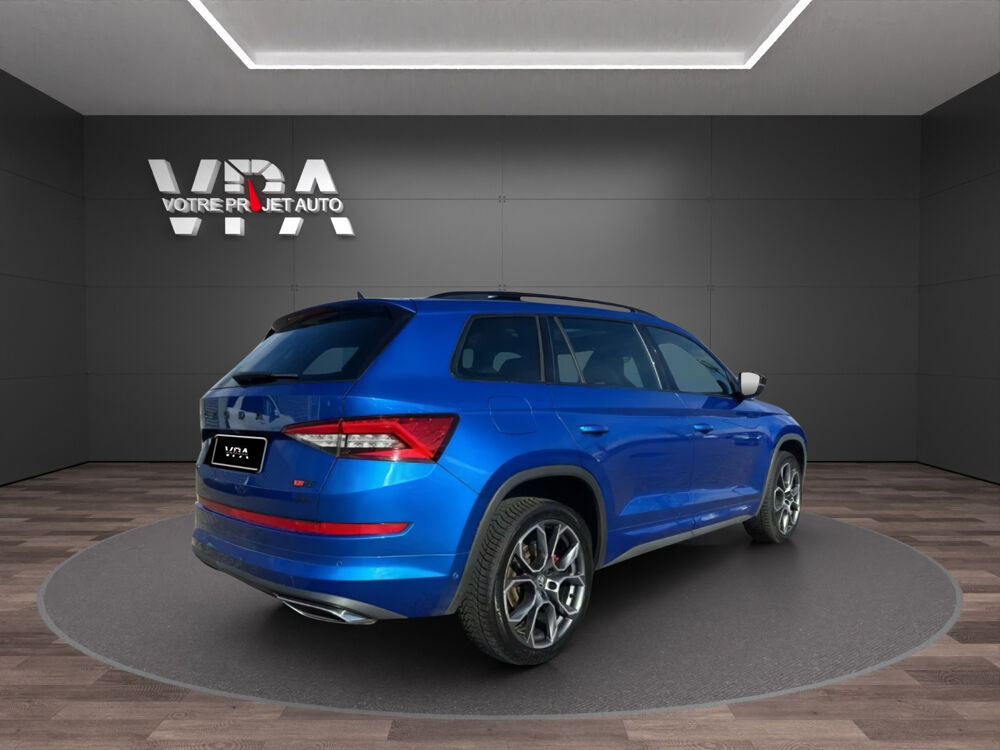 Kodiaq RS 2.0 TDI 239 ch 4x4 DSG7 • Toit panoramique • Canton • Cam 2021 occasion 33320 Eysines