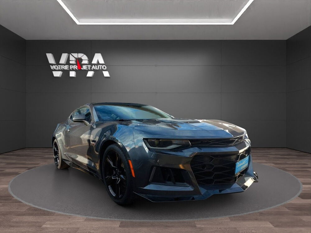 Camaro Chevrolet SS 6.2 V8 ZL1 Coup&eacute; | 461 ch - BOSE - GPS - 2018 occasion 33320 Eysines