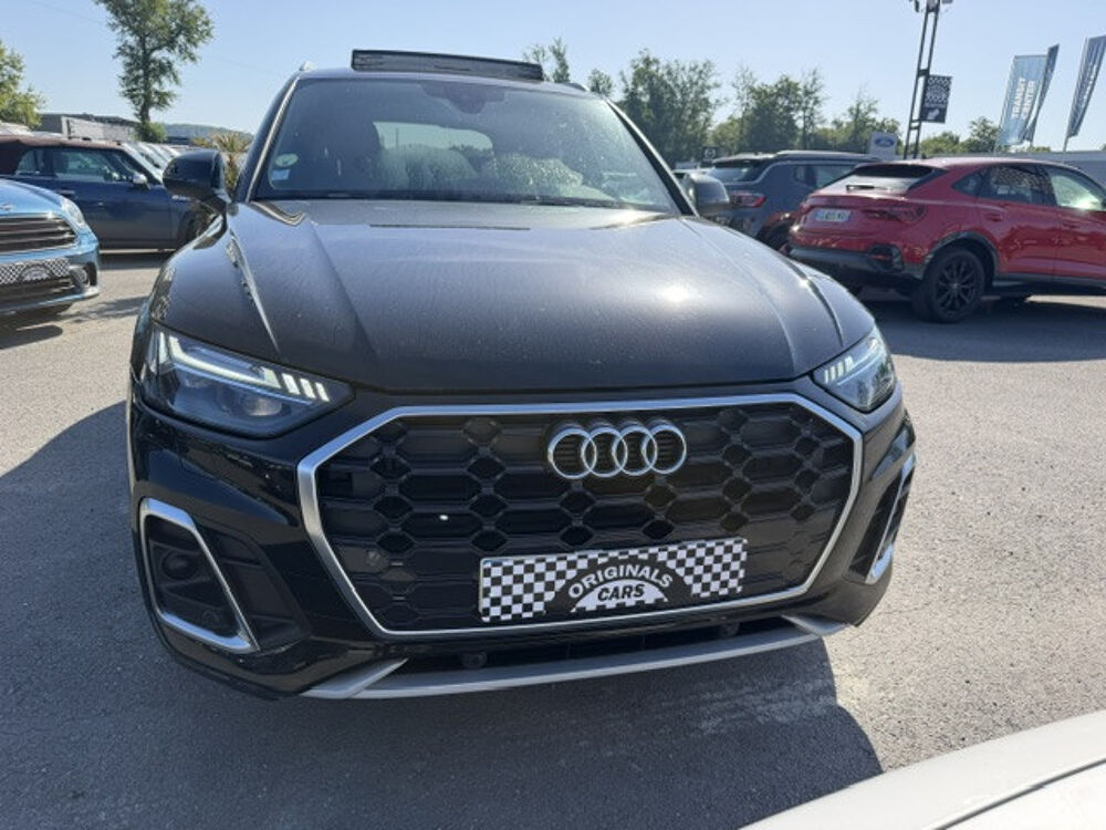 Q5 35 TDI S line S-tronic, toit ouvrant, camera de recul, cofre 2021 occasion 24750 Tr&eacute;lissac