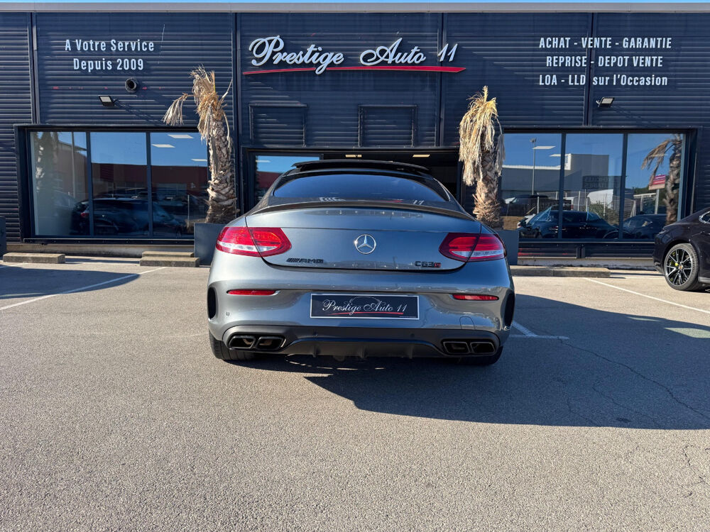 Classe C 63 AMG Coupe Toit Ouvrant Full entretien Mercedes Echappemen 2016 occasion 11100 Narbonne