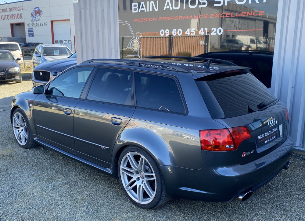 RS4 AVANT V8 4.2 FSI 420 ch Quattro – 2007 – 96 950 km – Config 2007 occasion 35470 Bain-de-Bretagne