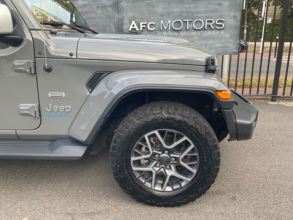 Wrangler 4xe 2,0 T 380 Ch. PHEV Overland 2022 occasion 94100 Saint-Maur-des-Foss&eacute;s
