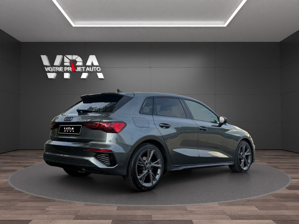 A3 35 TDI 150ch S Line Ext - ACC - Si&egrave;ges chauffants - Carplay/ 2022 occasion 33320 Eysines