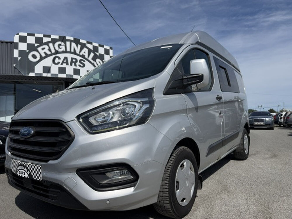 Transit Custom FORD TRANSIT CUSTOM L1 H2 VITRES LAT&Eacute;RALES GRIS METAL GPS T 2020 occasion 24750 Tr&eacute;lissac
