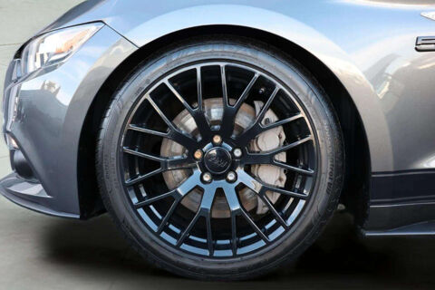 Mustang GT V8 5.0 426 CH * AUTOMATIQUE * CUIR * GPS * CAM&Eacute;RA 2017 occasion 33150 Cenon