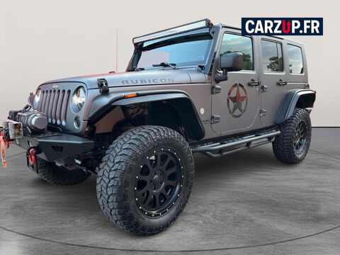 Jeep Wrangler RUBICON 284ch 3.6L V6 2010 occasion Lyon 69006