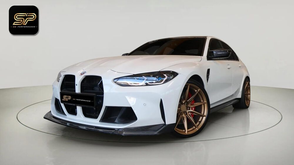 M3 F80 * 431 ch * DKG * Blanc Givr&eacute; Mat * Carbone * Harman Kard 2022 occasion 33150 Cenon