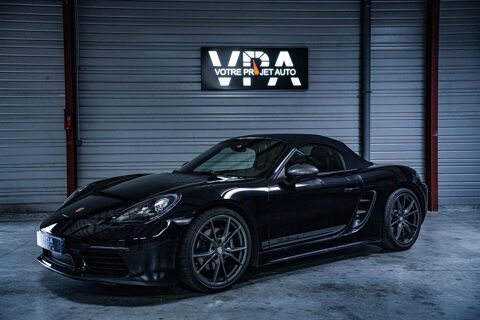 Porsche Boxster T (718) Cabriolet &middot; 2.0 300ch Boite PDK &middot; Pack Black &middot; Si&egrave;g 2019 occasion Eysines 33320