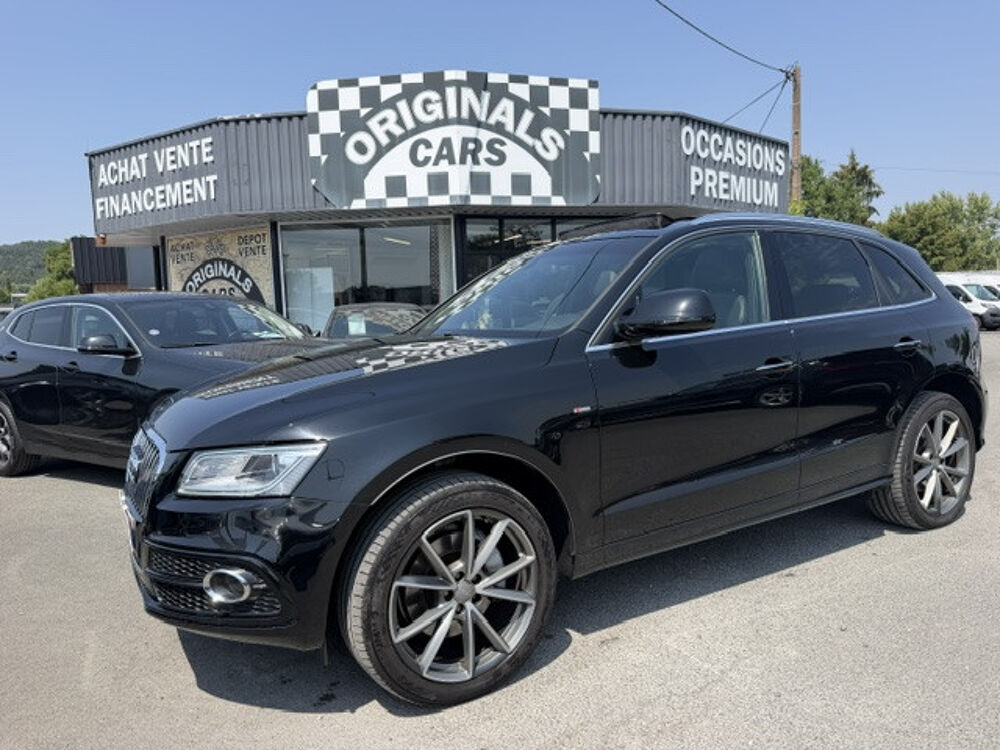 Q5 3.0 TDI S-Line quattro S-tronic, toit ouvrant,gps, etc... 2015 occasion 24750 Tr&eacute;lissac