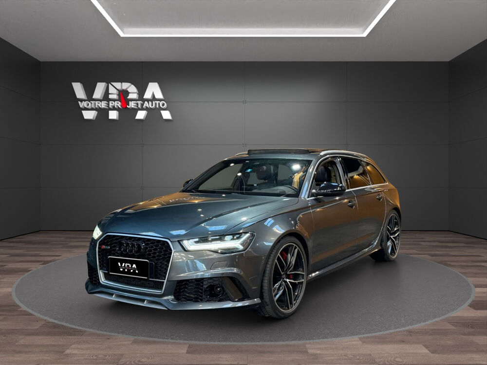 RS6 C7 AVANT 560ch V8 4.0 TFSI - Toit Ouvrant - Si&egrave;ges chauffa 2016 occasion 33320 Eysines