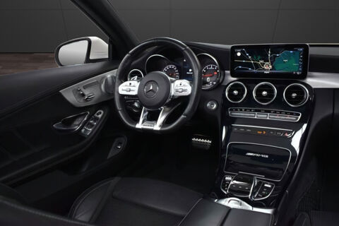 Classe C 63 AMG Cabriolet V8 476 ch • Burmester • Apple CarPlay • Cam 2017 occasion 33320 Eysines