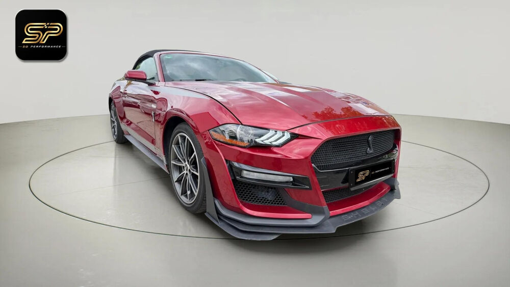Mustang Cabriolet EcoBoost * 314 ch * BVA * CarPlay * Cam&eacute;ra * Cuir 2019 occasion 33150 Cenon