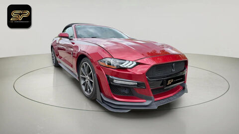 Mustang Cabriolet EcoBoost * 314 ch * BVA * CarPlay * Cam&eacute;ra * Cuir 2019 occasion 33150 Cenon