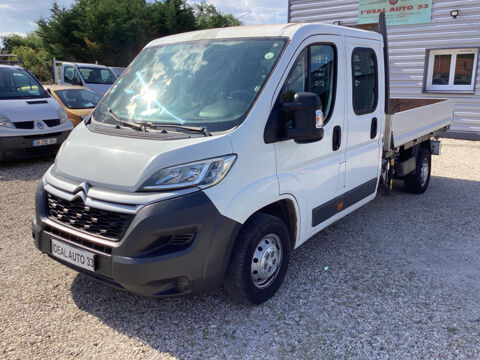Citro&euml;n Jumper 35 L3H2 2.2 HDI 130 BENNE ET GRUE 2016 occasion M&eacute;rignac 33700