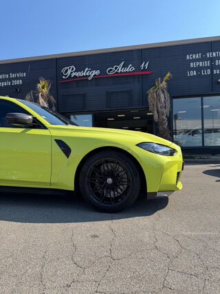 M3 Competition Jaune Sao Paulo Pack Carbon CO2 Pay&eacute; Si&egrave;ges Carb 2021 occasion 11100 Narbonne