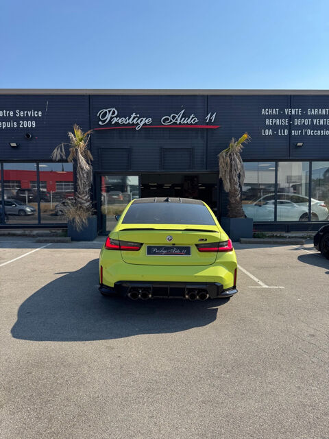 M3 Competition Jaune Sao Paulo Pack Carbon CO2 Pay&eacute; Si&egrave;ges Carb 2021 occasion 11100 Narbonne