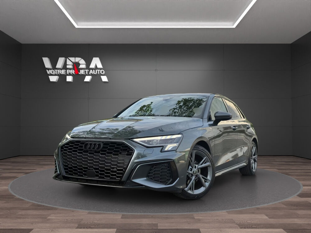 A3 35 TDI 150ch S Line Ext - ACC - Si&egrave;ges chauffants - Carplay/ 2022 occasion 33320 Eysines
