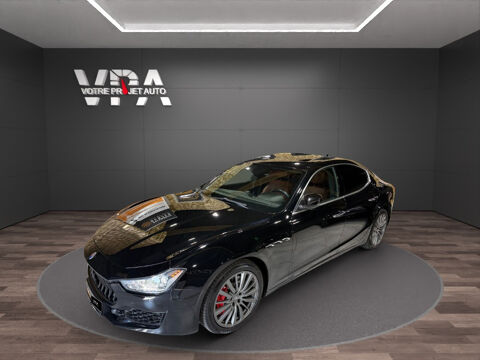 Maserati Ghibli 3.0 V6 Diesel 275 ch � Cuir brun, Toit panoramique, Cam&eacute;ra d 2019 occasion Eysines 33320