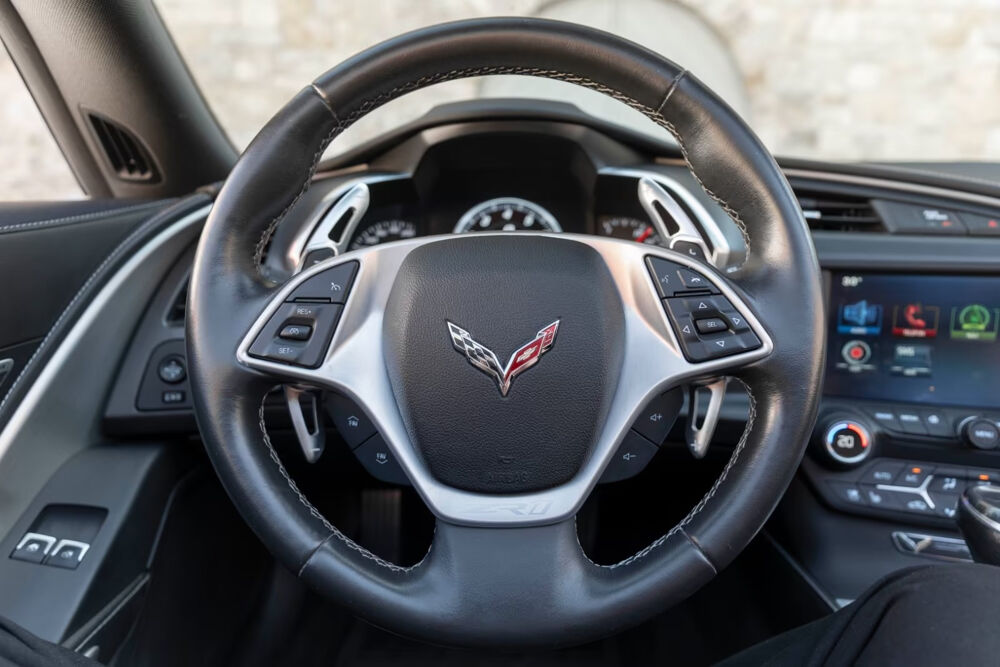 Corvette C7 Stingray 6.2 V8 466 ch BVA * Head-Up Display * Cuir * Si&egrave; 2015 occasion 33150 Cenon