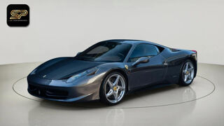 458 ITALIA * 578 CH * GRIGIO SILVERSTONE * CAM&Eacute;RA * CUIR * GPS 2010 occasion 33150 Cenon
