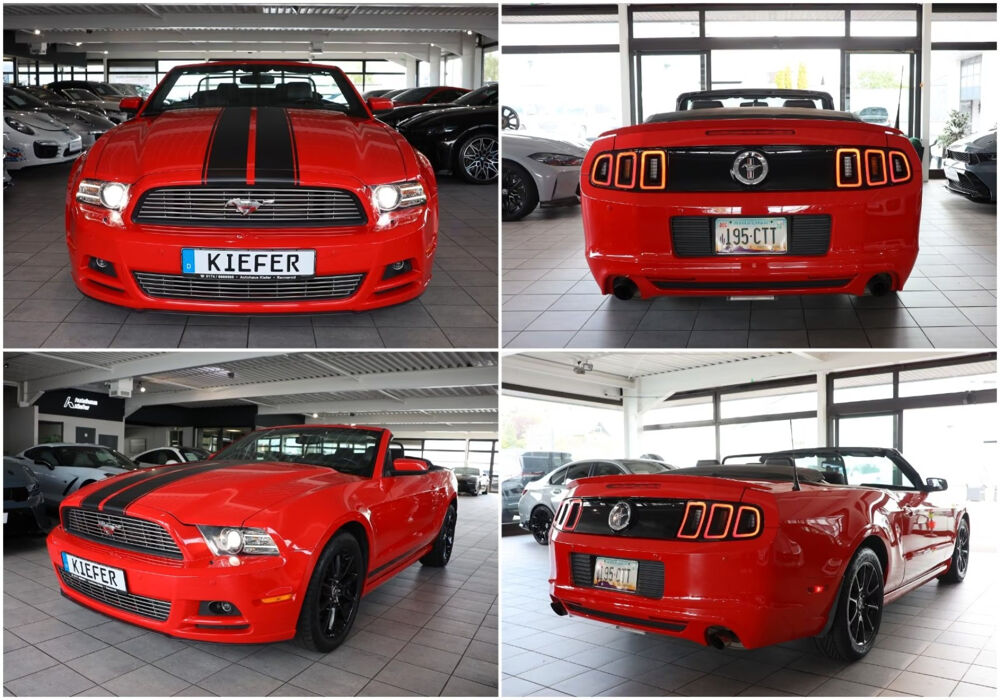 Mustang CABRIOLET * V6 3.7 * AUTOMATIQUE * CUIR * X&Eacute;NON * RADARS 2013 occasion 33150 Cenon