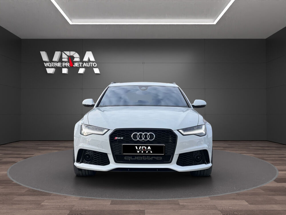 RS6 Avant Performance – 605ch – Glacier White – Dynamic Plus &am 2018 occasion 33320 Eysines