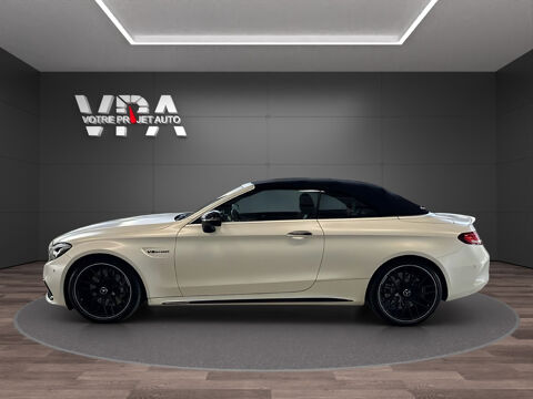Classe C 63 S Cabriolet 510 ch • Burmester • Si&egrave;ges Ventil&eacute;s • Cam&eacute;ra 2017 occasion 33320 Eysines