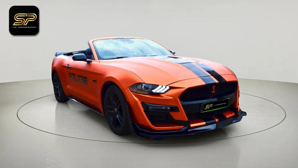 Mustang Cabriolet * V8 5.0 * 466 ch * BVA * Cuir * CarPlay * Cam&eacute;ra 2021 occasion 33150 Cenon